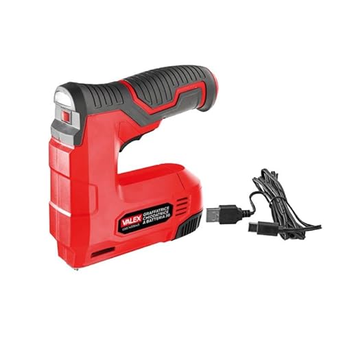 Graffatrice chiodatrice Valex a batteria al litio 36 CHIODI E PUNTI 3,6V 1,5Ah
