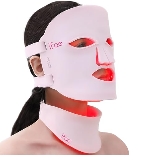 IFAE Red Light Therapy Mask for Face and Neck, 7