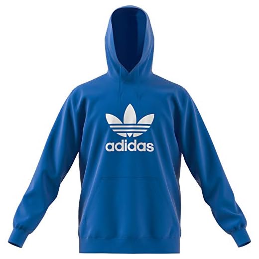 adidas Trefoil Sudadera con Capucha, Azul (Bluebird Bluebird), XS para Hombre