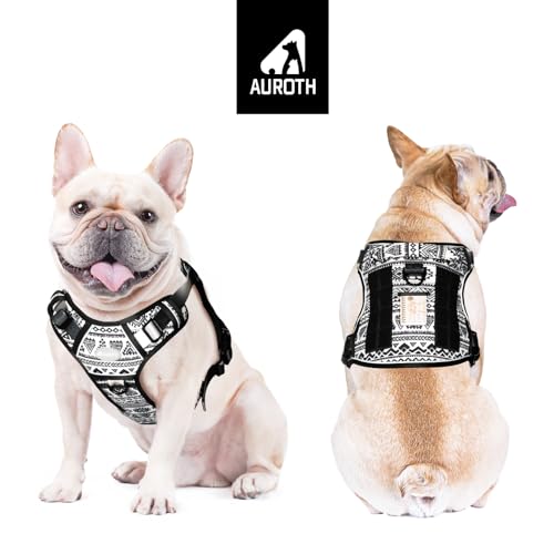 Image of AUROTH Dog Harness for Small Medium Dogs, Tactical No Pull Dog Vest