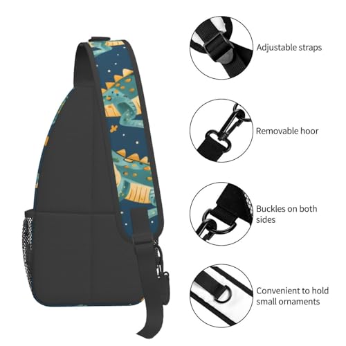 Morrales deportivos de bandolera unisex ligero ajustable miniatura 5