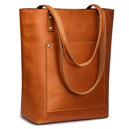 Bolso Tote de Cuero S-ZONE para Mujer