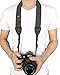 Alled XN01-0943 Neck Shoulder Belt Strap, Vintage Print Soft Colorful Camera Straps for Women/Men, All DSLR/Nikon/Canon/Sony/Olympus/Samsung/Pentax/Olympus, Black