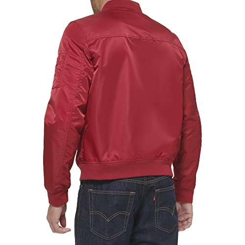 Image of Levi's Men's Flight Satin Unfilled Ma-1 Bomber