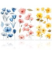 GLOBLELAND 4Pcs Retro Black and White Pattern Rub on Transfers for ...