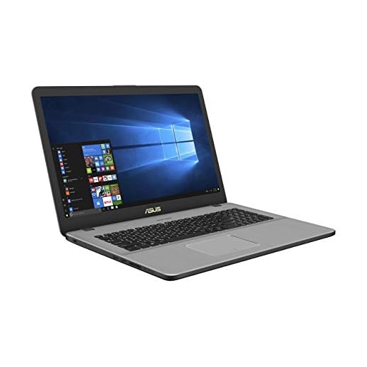 ASUS VivoBook Pro 17 Thin and Portable Laptop, 17.3” FHD, 8th Gen Intel Core i7-8565U Processor, NVIDIA GeForce MX150, 8GB DDR4 RAM, 512GB SSD, Backlit Keyboard, Windows 10 – N705FN-ES76
