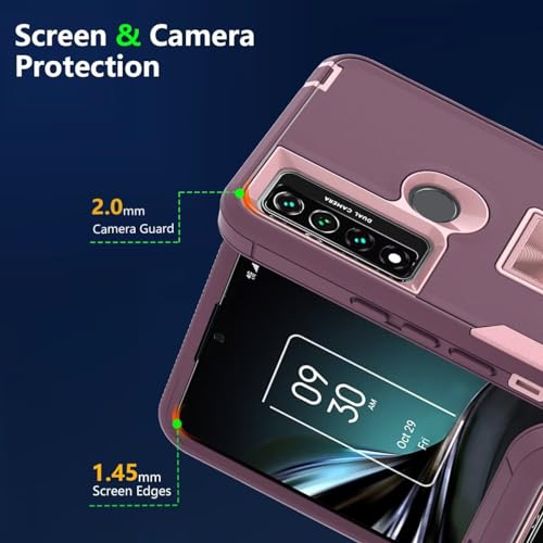 Funda TCL 20 XE protectora anticaídas con soporte de vídeo y coche 2