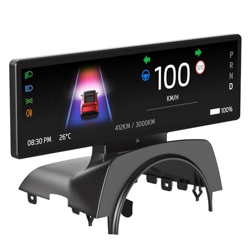 Image of 8.8 inch Smart LCD Display Original Instrumentation Data /Carplay /Video Inputs Exclusive to 2025 Model Y Juniper,Navigation,Voice Control