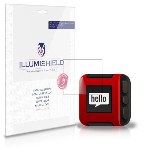 Illumishield Screen Protector Compatible With Pebble E-Paper Smartwatch (3-Pack) Clear Hd Shield Anti-Bubble And Anti-Fingerprint Pet Film #TOP11
