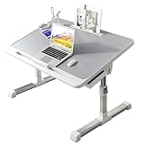 NEDOES Elevación Plegable, Mesa De Cama Pequeña para Uso Doméstico, Mesa De Computadora De Dormitorio Simple, Adecuada para Cama De Dormitorio De Dormitorio