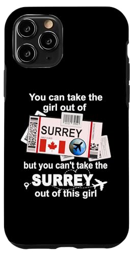 Carcasa para iPhone 11 Pro Pase de embarque Surrey - Surrey Girl - Surrey