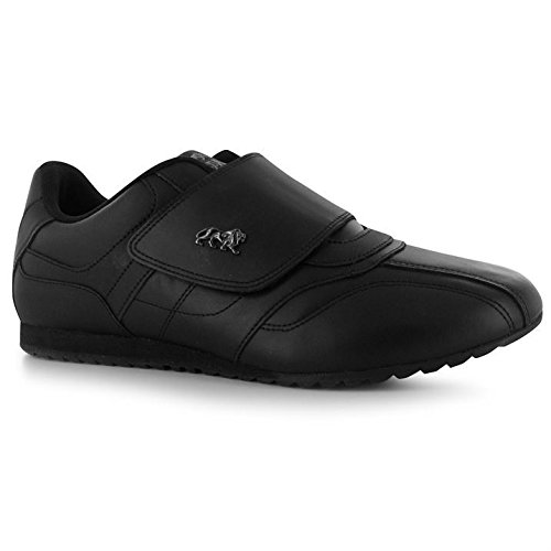 Lonsdale Mens Balham Hook and Loop Fastening Leather Upper Sport Trainers Shoes