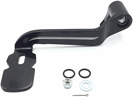 SMT-Black Billet Airflow Rear Brake Lever Brake Pedal Foot Lever Compatible with 2014 Later Touring Trike Road King Street Glide CVO Tri Glide Freewheeler FLRT FLHR [B01JA1YPXC]