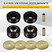 9.4102G Universal Mounts Body Mounting Bushings Universal Polyurethane Mounts / Isolators, Including 4 Washers, 2 Sleeves and 4 Bushings (Black, 2 Sets)
