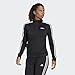 adidas Women’s Essentials 3-stripes Tricot Track Jacket, Black/White, Small