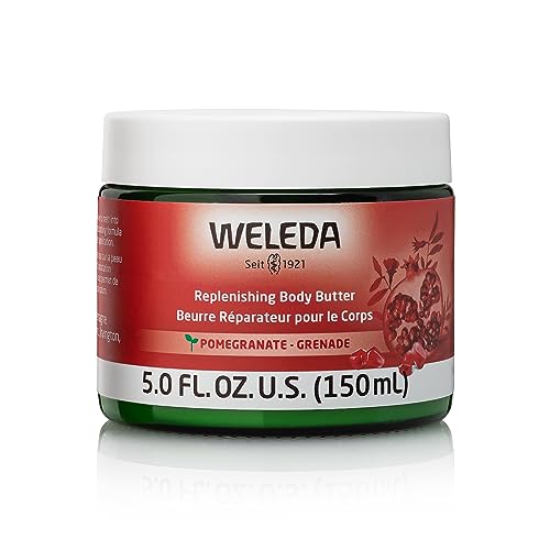 Weleda Replenishing Body Butter, 5.0 Fluid Ounces, Antioxidant Rich Formula with Pomegranate and plant extracts