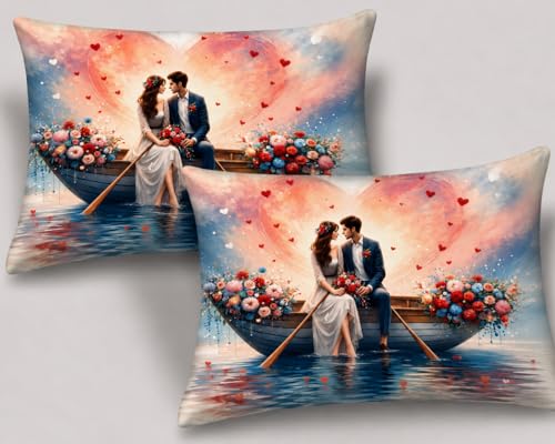 Image of 7D Digital Printed King Size Bedsheet | 240TC Premium Cotton Feel Microfiber with 2 Pillow Covers | Soft Breathable & Wrinkle Free Bedding Set | (Graphic7d, King Size-225x250CM)