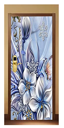 Image of Decorative Door Wallpaper Wall Poster for Home, Office, Kitchen, Living Room, Bedroom Doors etc(Size-30x78 inch) 10 (Design 05)