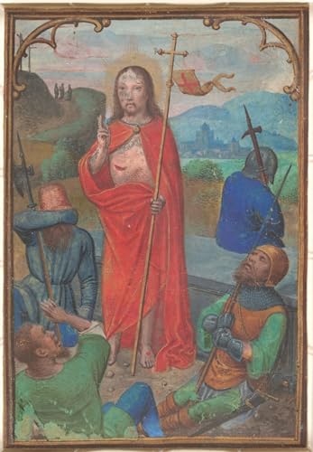 Poster la Résurrection de Simon Bening grand tableau mural en toile chambre 60x90cm