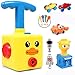 Produktbild N / A Verbesserte Trägheit Power Ballon Auto mit Launch Tower, Spaß aufblasbare Pumpe Ballon Inflator Science Experiment Fahrzeug Power Ball Auto Spielzeug für Kinder Geschenk (C)