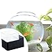 Auto Fish Food Dispenser Auto Food Dispenser for Round Tank Lightweight Accessories Gifts Easy Installation Sturdy Supplies, 160 ml
