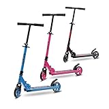 New Bounce Kids Scooter for Kids - Kick Scooter with Adjustable Handlebar - The GoScoot Sprint is Perfect for Children, Girls and Boys Ages 5+ (Blue)