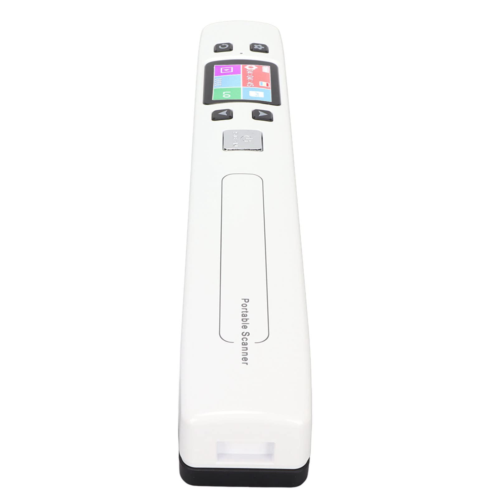 Scanner Draagbare documentscanner, A4-formaat 300 600 1050 DPI Monochromatische kleurmodus Documentscanner voor fotoscriptdocument (Zwart