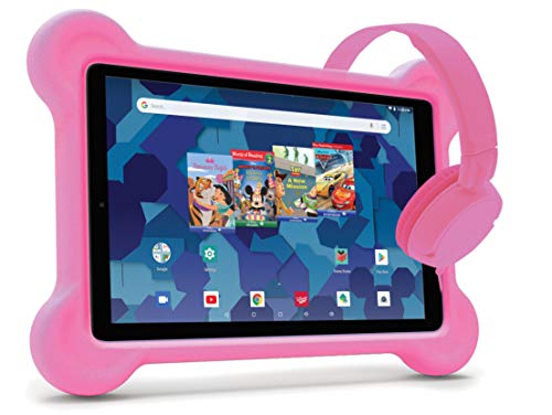 RCA Android Tablet Bundle (10″ Tablet, Audio Books, Bumper Case, Headphones) – Disney