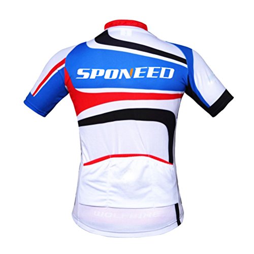 sponeed Cycling Jersey Short Sleeve Men MTB Bike Clothing Road Bicycle Shorts Padded - Image 3