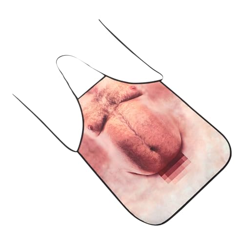 ABOOFAN Grembiule Da Barbecue Da Uomo Grembiule Da Cucina Divertente Regolabile in Poliestere Decorativo Protettivo Per Cucinare
