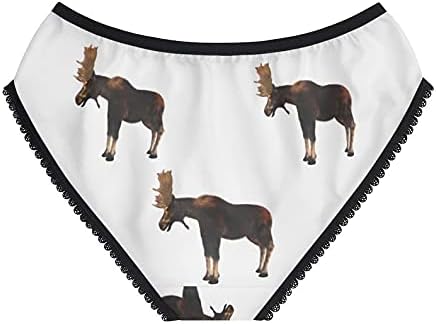 Moose Panties, Moose Underwear, Briefs, Cotton Briefs, Funny Underwear, Panties For Women
