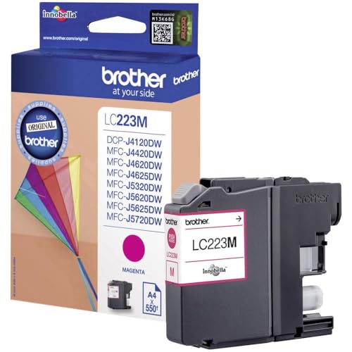 BROTHER LC-223M Tintenpatrone Magenta Standardkapazität 550 Seiten 1er Pack