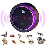 OBEST Repelente Ultrasónico, Repelente Electrónico de roedores, Ultrasonic Pest Repeller con 4 Modos para hogares,...