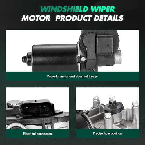 Image of SCITOO Front Windshield Wiper Motor Replacement fit for 1997-2004 for Ford for F-150,1999-2001 for Ford for F-250 for F-350 OE :WIP1458 601-205