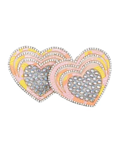 Image of ZGMYC Sparkly Rhinestones Metal Chain Nipple Cover with Tassel, Reusable Adhesive Pasties Sexy Bra Body Chain