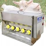 ZXSYYDS Biberones para Cerditos para Lactancia,Alimentadores Automáticos Inteligentes De Leche para Lechones con Temperatura Constante para Tetina De Lechones Múltiples, para Lechones,10Nipples