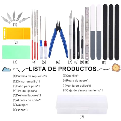 Catálogo para Comprar On-line Herramientas de modelado , tabla con los diez mejores. 30 Imagen adicional