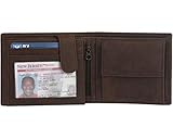 Super flaches Design - Mit einer Größe von ca. 12 x 10 x 2,5 passt die Geldbörse sowohl in die Vordertasche als auch in die Gesäßtasche und bietet ausreichend Platz, um Ihre Wertsachen für unterwegs sicher und organisiert aufzubewahren. Dieses Design macht die Geldbörse unisex, sowohl für Männer als auch für Frauen. Ideal auch als Geschenkartikel