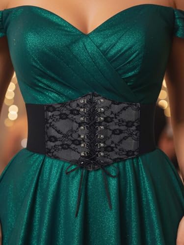 Urieo Lace Corset Belt for Women3