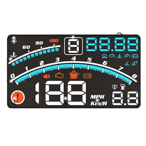 V41 wbhAbvfBXvC OBDII EUOBD 5.5 C`tgKXvWFN^[fBXvCVtg}C_[ RPM KM/H MPH(HUD with Bracket)