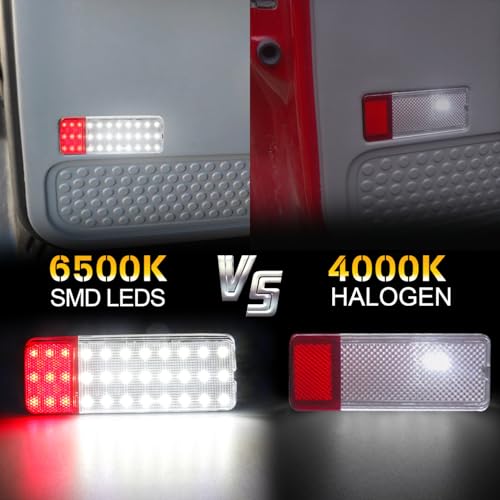 Panel de luz interior LED para camioneta Ford F150 F250 Bronco 1992-1996, pack de 2 miniatura 5