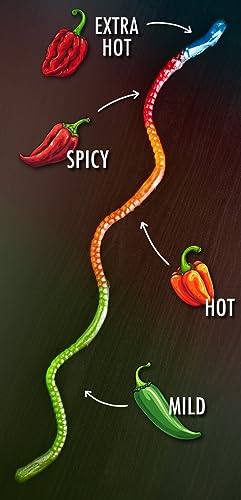 The Gummy Fireworm™ - Two feet of increasing spiciness