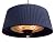 Paragon Outdoor Sol Electric Patio Heater, Ceiling Mounted, 1500W Indoor Outdoor Infrared Heat Lamp, Portable Heater, 3 Heat Settings, Black