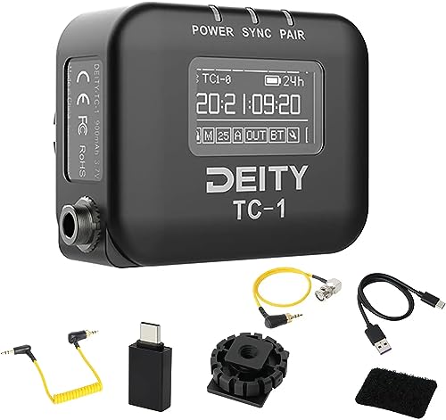Générateur de code horaire Deity TC-1 précision 0.5 ppm et contrôle Bluetooth 5.0