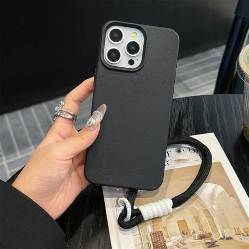 Étui de téléphone mat avec dragonne iPhone pour les déplacements urbains