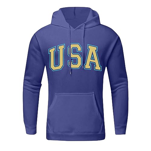 GOFULY Men'S Fashion Hoodies & Sweatshirts Palm Tree Print Fall Fleece Sweatshirts Streetwear Long Sleeve Pullover Hoodie2