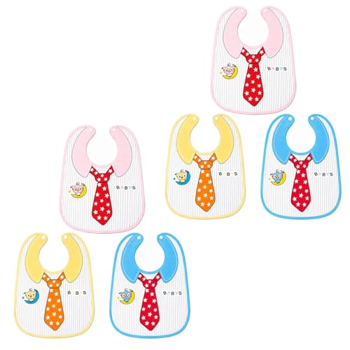 Image of BabyGo Cotton Baby Tie Button Bibs | Soft, Washable Feeding Bibs for Kids, Adjustable, Reusable, Gentle on Skin, Comfortable & Ideal for Mealtime, Perfect for Infants & Toddlers | Multicolor