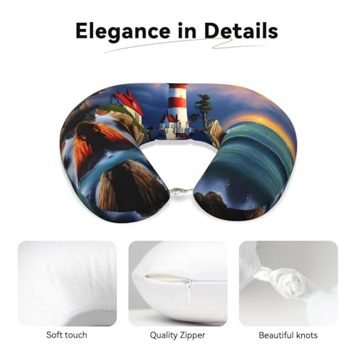 Almohada cervical poliéster tamaño único negra miniatura 4