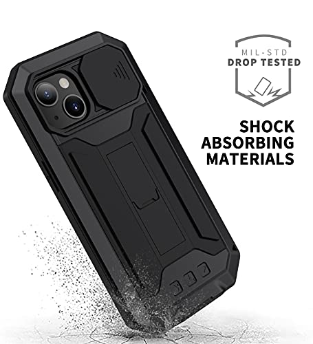 Housse iPhone 13 robuste pour activités extérieures avec béquille de visionnage