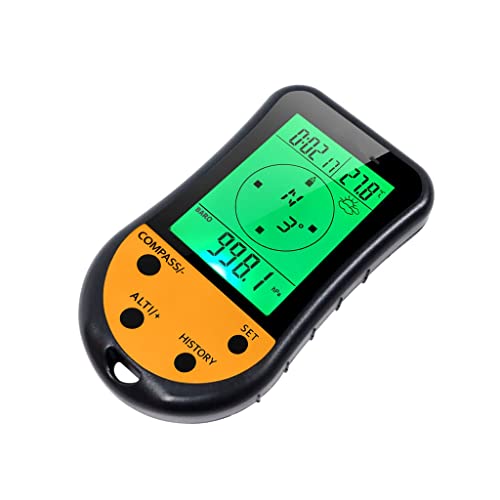 Altimètre numérique portable 8 en 1 avec thermomètre et météo - 6